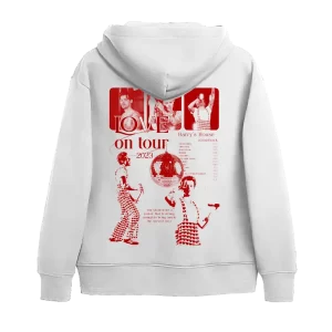 Canguro Love On Tour - blanco y rojo