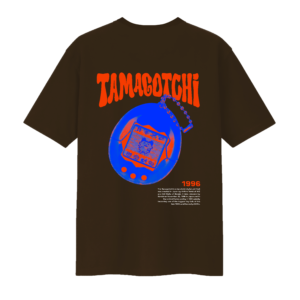 Remera Tamagotchi - marrón