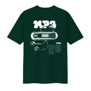 Remera MP3 - verde