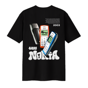 Remera Nokia - negro