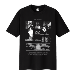 Remera Faith in the Future - blanco y negro