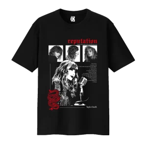 Remera Reputation - negro
