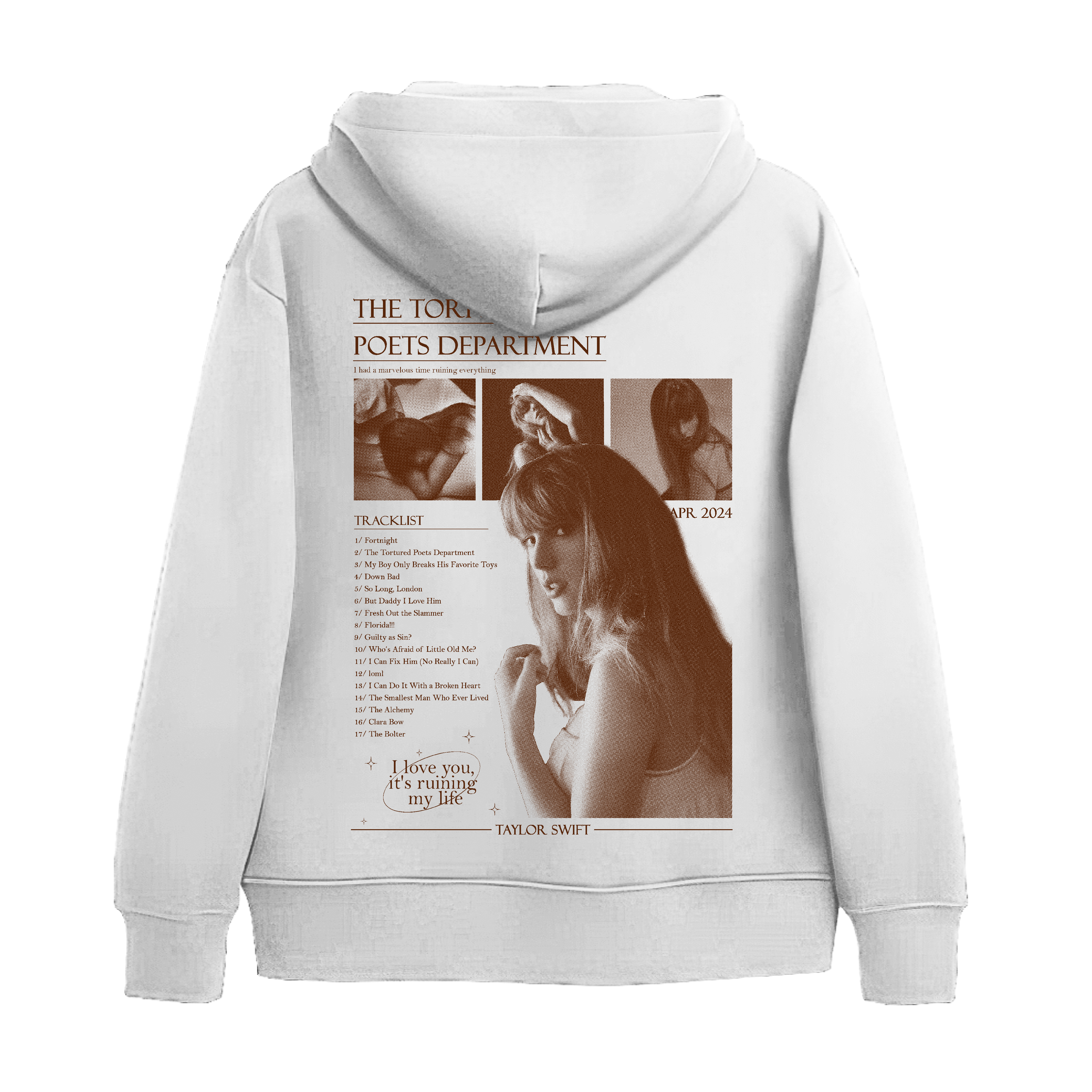 Canguro The Tortured Poets Department - blanco