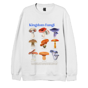 Buzo Kingdom fungi - blanco