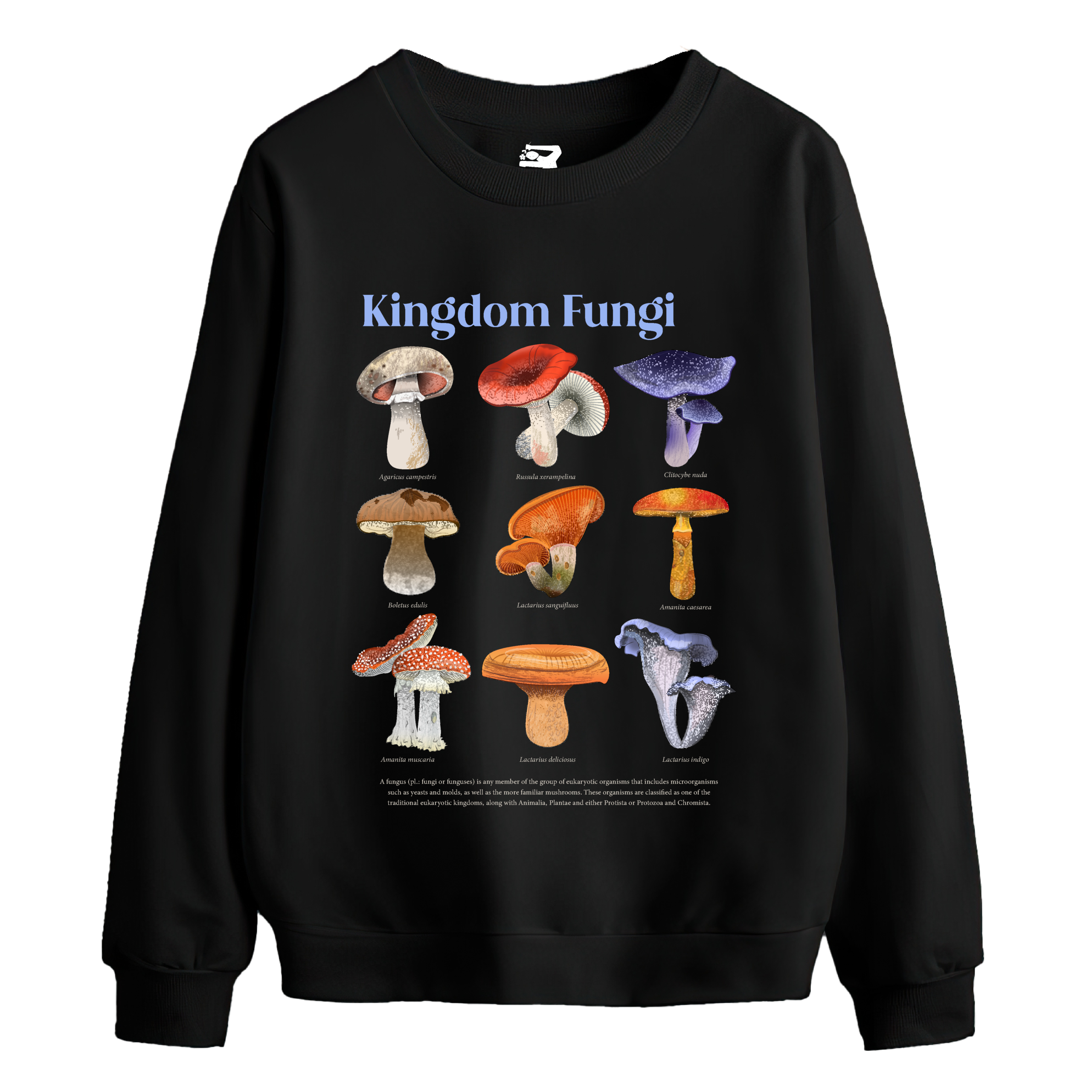 Buzo Kingdom fungi - negro