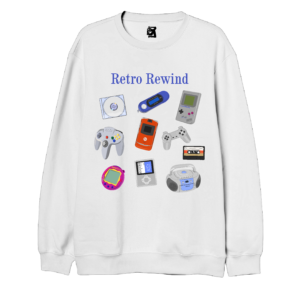 Buzo Retro Rewind - blanco