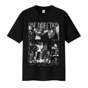 Remera One Direction - Negro