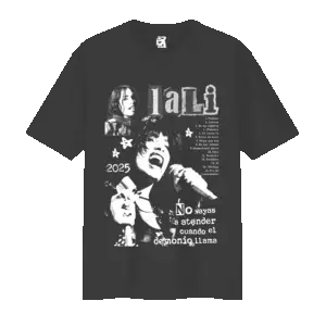 Remera No vayas a atender cuando el demonio llama - gris