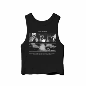 Tank Top Faith in the Future - negro y blanco
