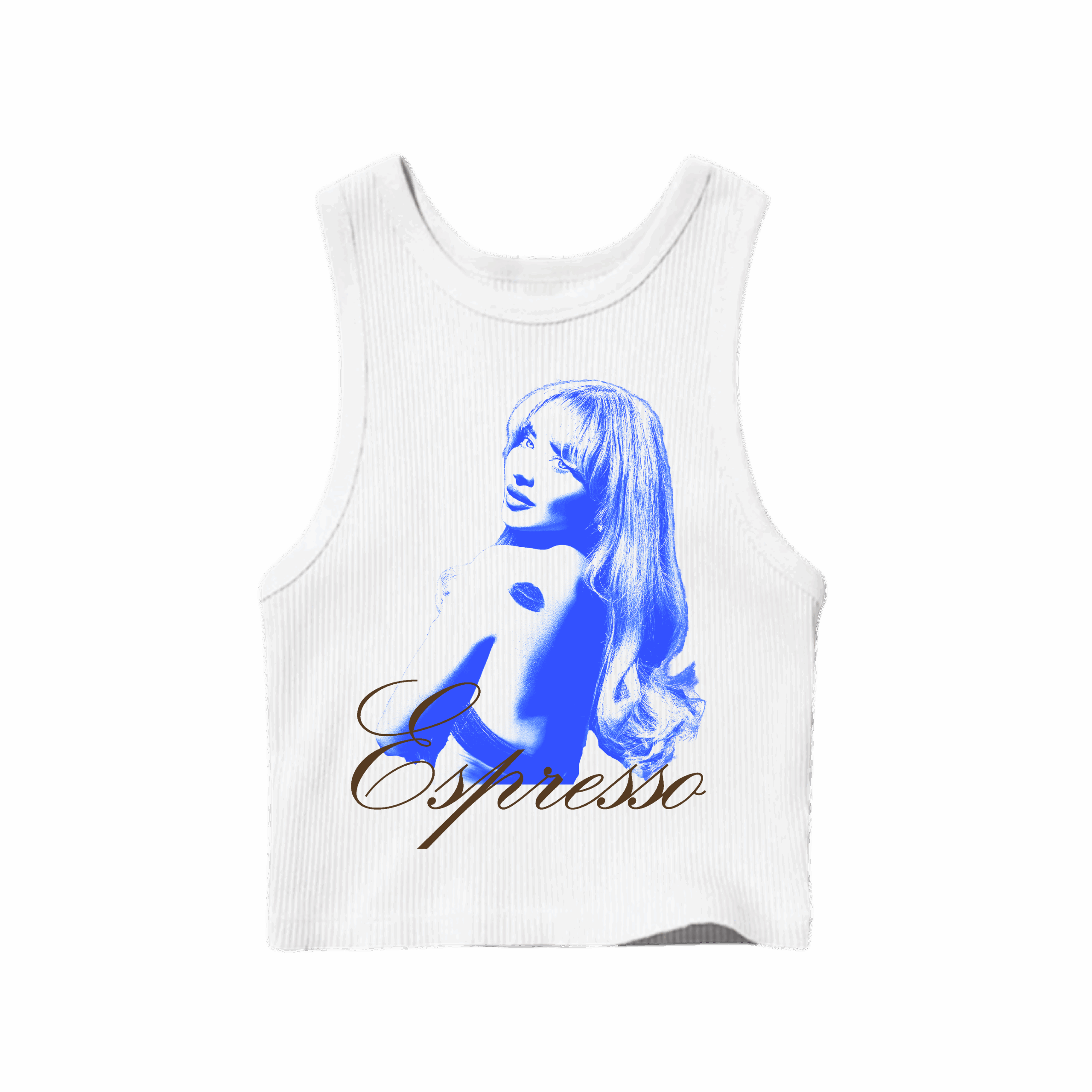 Tank Top Sabrina Carpenter #2 - Blanco