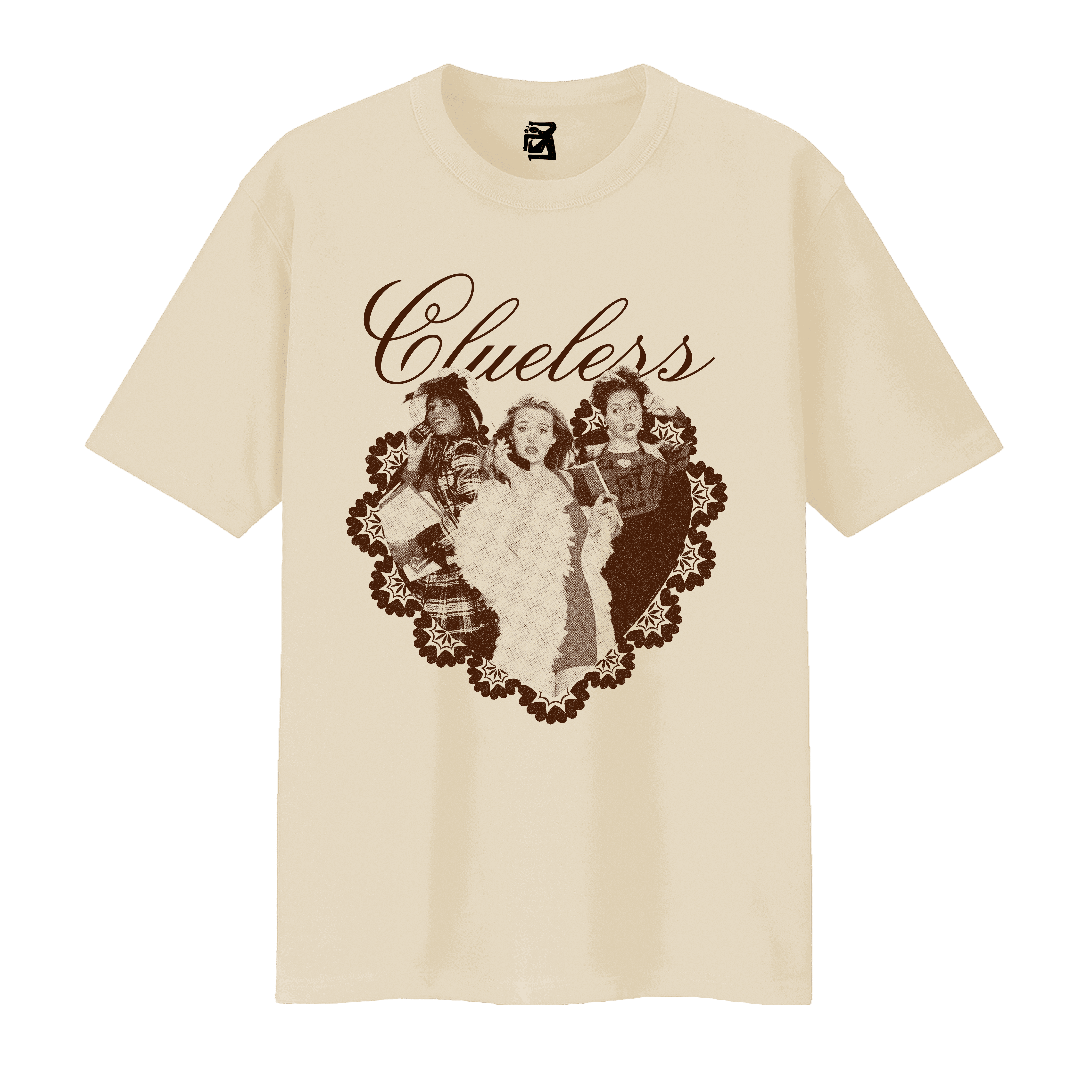Remera Clueless - beige