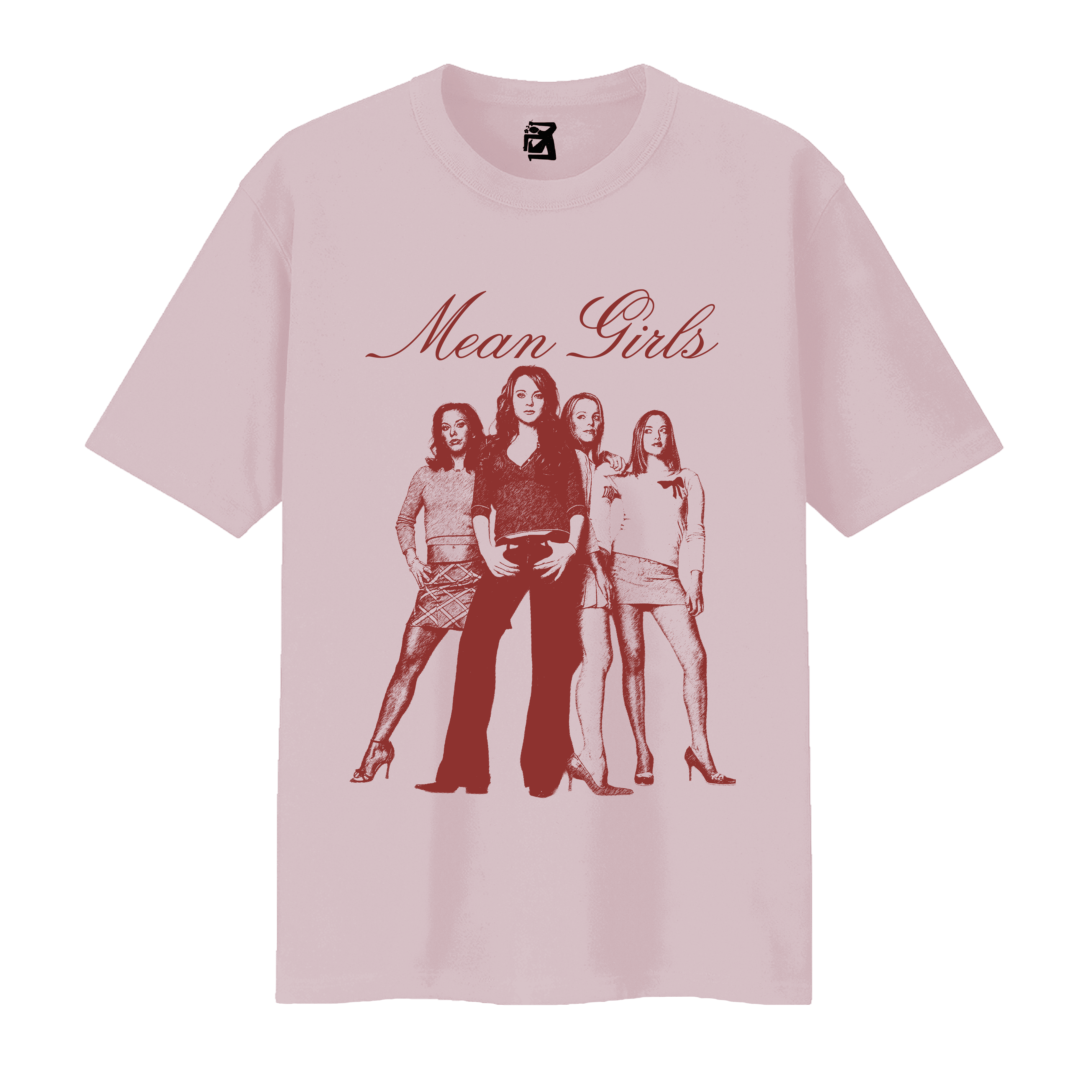 Remera Mean Girls - rosa