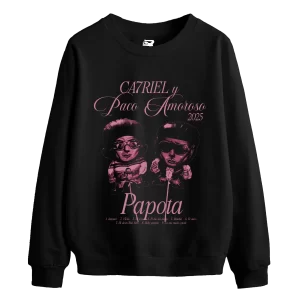 Buzo Papota - negro