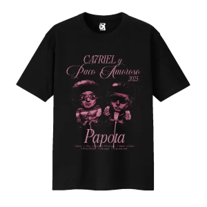 Remera Papota - negro
