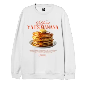 Buzo Ya es mañana 2 - blanco