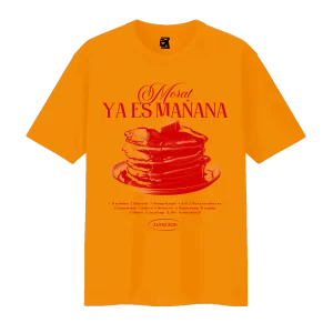 Remera Ya es mañana 2 - amarillo