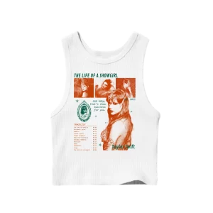 Tank Top The life of a showgirl - Blanco