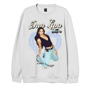 Buzo Future Nostalgia – blanco