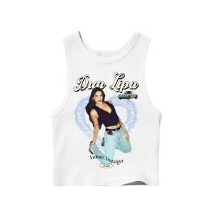 Tank Top Future Nostalgia- blanco