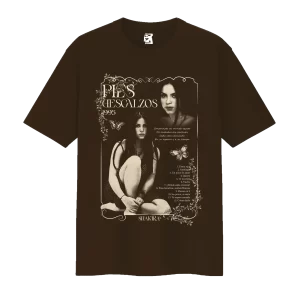 Remera Pies descalzos - marrón