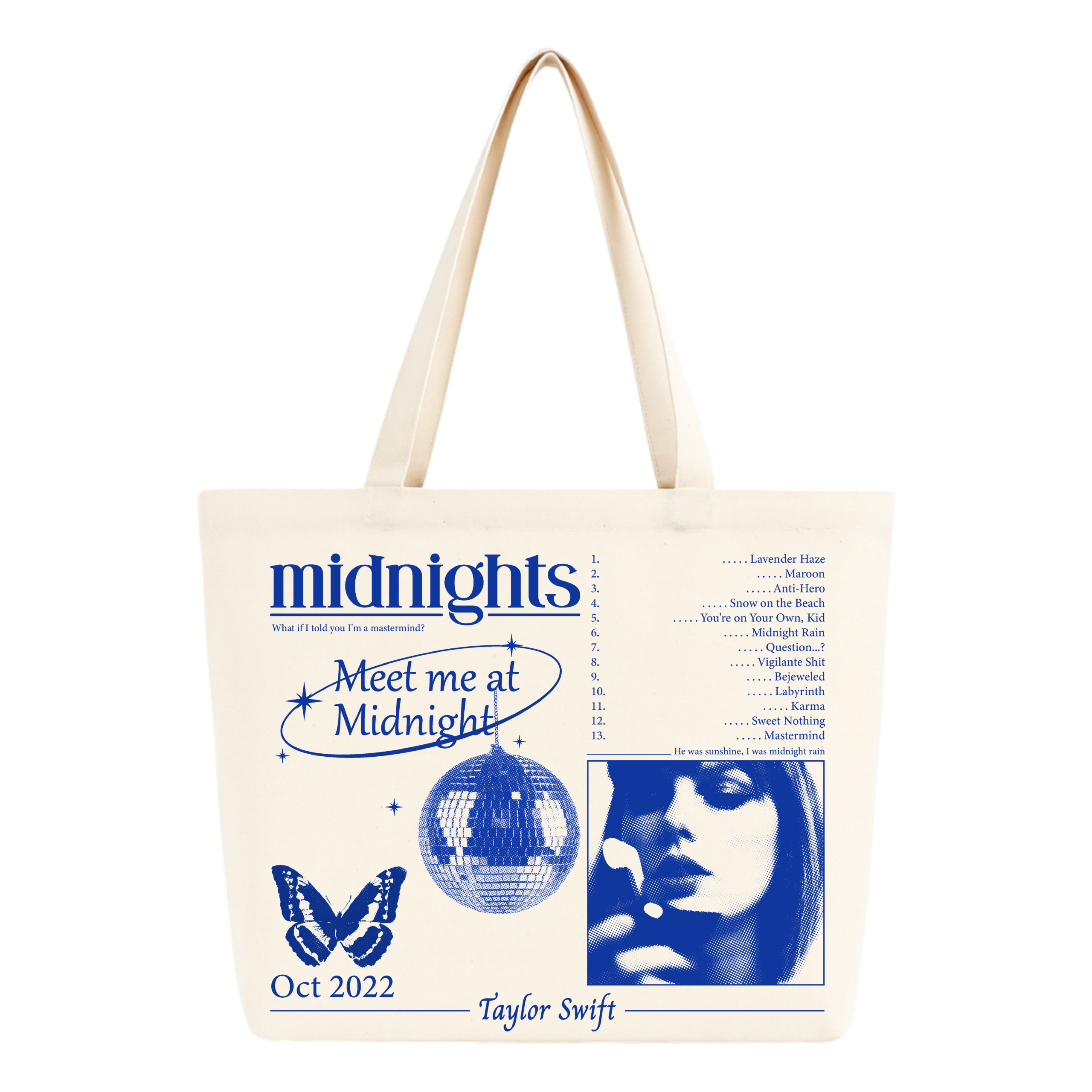 Tote bag Midnights