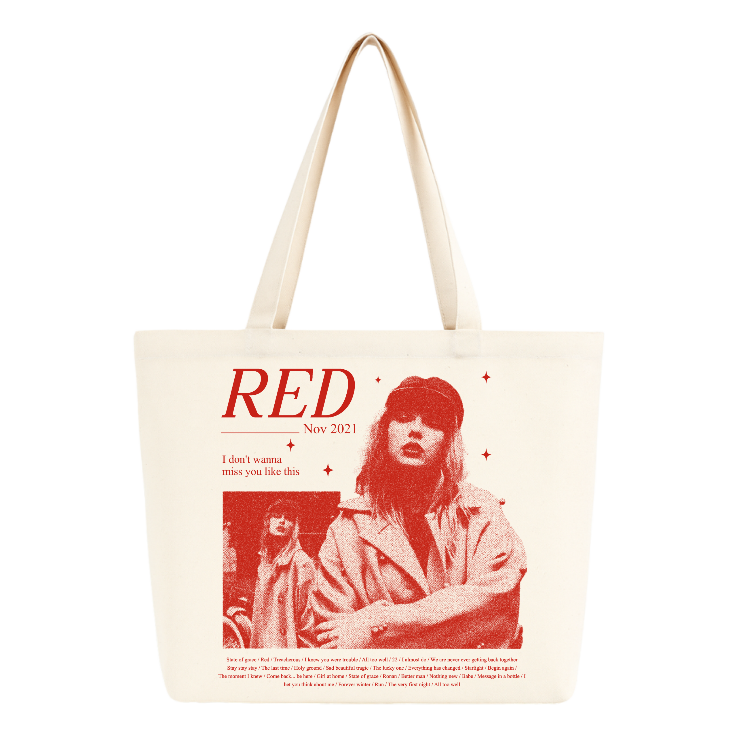Tote bag Red
